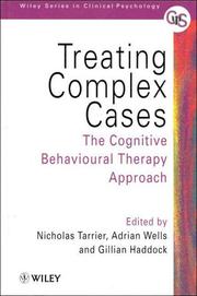 Cover of Treating complex cases by Nicholas Tarrier