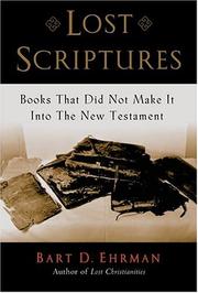 Cover of Lost Scriptures by Bart D. Ehrman