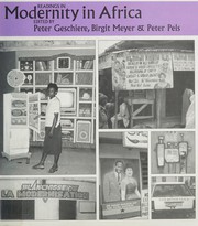 Front cover of Readings in modernity in Africa by Peter Geschiere
