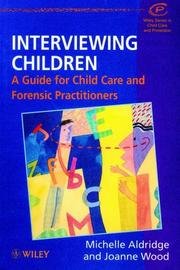 Cover of Interviewing children by Michelle Aldridge