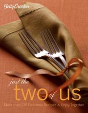 Front cover of Just the two of us by Betty Crocker
