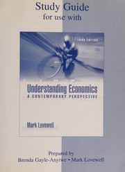 Front cover of Study guide for use with Understanding economics by Brenda Gayle-Anyiwe