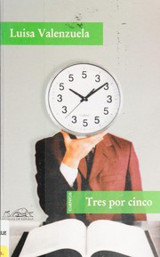 Front cover of Tres por cinco by Luisa Valenzuela