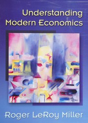 Front cover of Understanding Modern Economics (Addison-Wesley Series in Economics) by Roger Leroy Miller