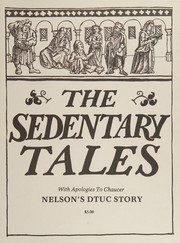 Cover of The sedentary tales by Sam Dodds