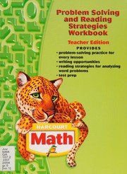 Cover of Harcourt math by Evan M. Maletsky