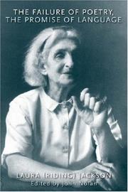 Front cover of The Failure of Poetry, The Promise of Language (Poets on Poetry) by Laura Riding