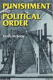 Front cover of Punishment and Political Order (Law, Meaning, and Violence) by Keally McBride