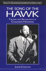 Front cover of The song of the hawk by Chilton, John
