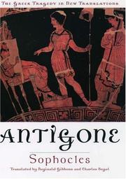 Cover of Antigone by Sophocles