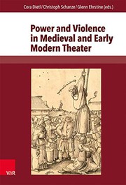 Front cover of Power and Violence in Medieval and Early Modern Theater by Cora Dietl