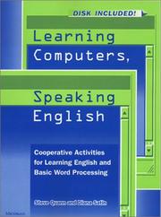 Front cover of Learning computers, speaking English by Steve Quann