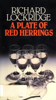 Front cover of A plate of red herrings by Richard Lockridge