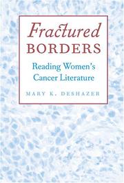 Cover of Fractured borders by Mary K. DeShazer