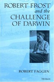 Front cover of Robert Frost and the Challenge of Darwin by Robert Faggen