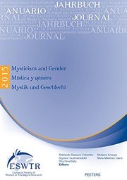 Front cover of Mysticism and Gender - Mística y género - Mystik und Geschlecht by A Baracco Colombo