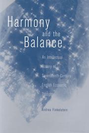 Front cover of Harmony and the Balance by Andrea Lynne Finkelstein