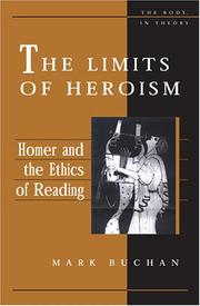 Front cover of The limits of heroism by Mark Buchan
