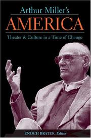 Front cover of Arthur Miller's America by Enoch Brater