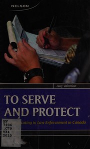 Front cover of To Serve and Protect by Lucy Valentino