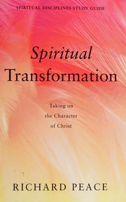 Front cover of Spiritual Transformation by Richard Peace