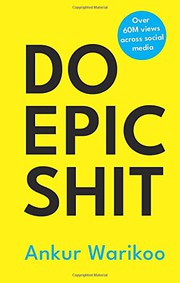 Cover of Do Epic Shit by Ankur Warikoo