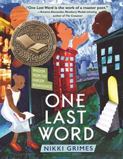 Cover of One last word by Nikki Grimes
