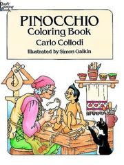 Cover of Pinocchio, Coloring Book by Alan Weissman