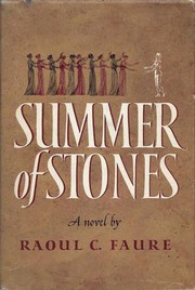 Cover of Summer of stones by Raoul C. Faure