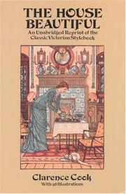 Front cover of The house beautiful by Clarence Cook