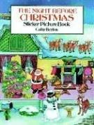 Front cover of The Night Before Christmas Sticker Picture Book by Cathy Beylon
