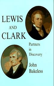 Cover of Lewis and Clark by John Edwin Bakeless
