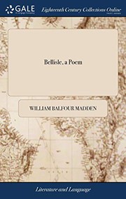 Front cover of Bellisle, a poem by William Balfour Madden