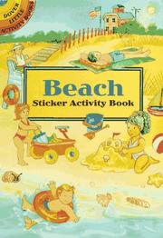 Cover of Beach Sticker Activity Book by Cathy Beylon