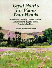 Front cover of Great Works for Piano Four Hands by Ronald Herder