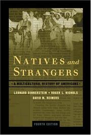 Cover of Natives and strangers by Leonard Dinnerstein