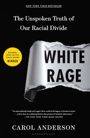 Cover of White Rage by Carol (Carol Elaine) Anderson