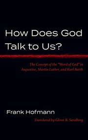 Front cover of How Does God Talk to Us? by Frank Hofmann