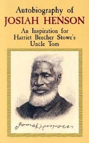 Front cover of Autobiography of Josiah Henson by Josiah Henson