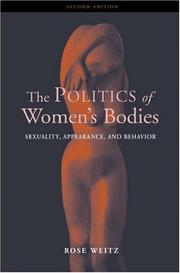 Cover of The politics of women's bodies by Rose Weitz