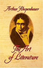 Front cover of Parerga und Paralipomena by Arthur Schopenhauer