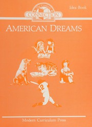 Front cover of American dreams (The content connection) by Susan T Marx