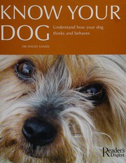 Cover of Know your dog by David D. Sands