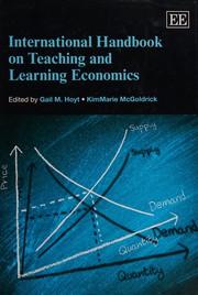 Front cover of International handbook on teaching and learning economics by Gail Mitchell Hoyt