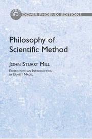 Cover of Philosophy of scientific method by John Stuart Mill