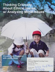 Cover of Thinking critically about ethical issues w/analyzing moral issues by Vincent Ryan Ruggiero