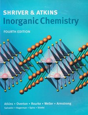 Front cover of Inorganic chemistry by P. W. Atkins