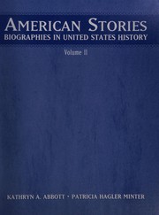 Cover of American stories by Kathryn A. Abbott