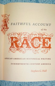 Front cover of A faithful account of the race by Stephen G. Hall