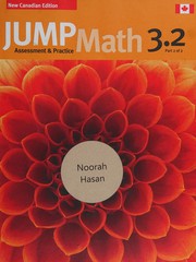 Front cover of JUMP Math 3.2 by Anna Klebanov